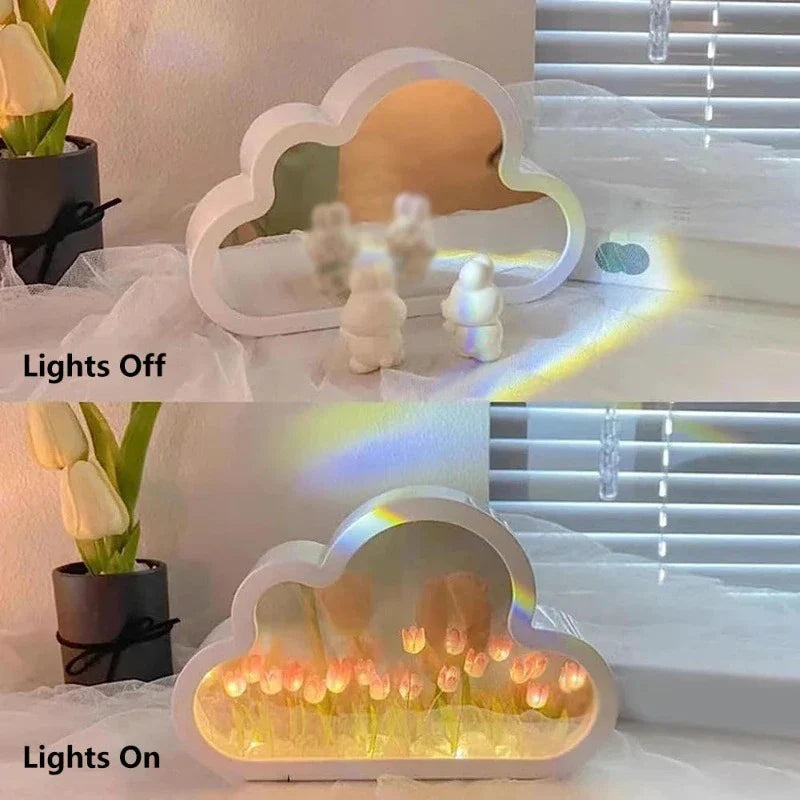 Trendsetter - Lampki nocne Cloud tulipan