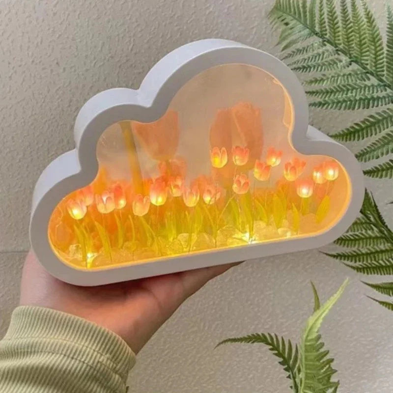 Trendsetter - Lampki nocne Cloud tulipan
