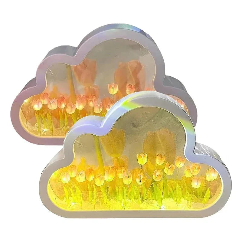 Trendsetter - Lampki nocne Cloud tulipan