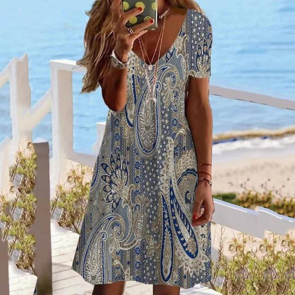 AS | Elegancka sukienka boho