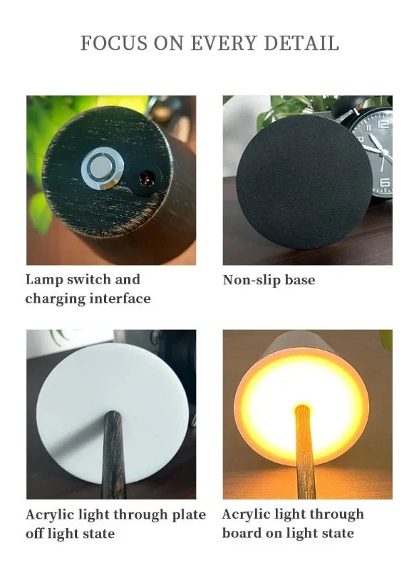 RadiantLumina - ładowalna lampa biurkowa