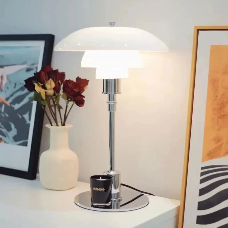 ModernGlass - Skandynawska lampa biurkowa