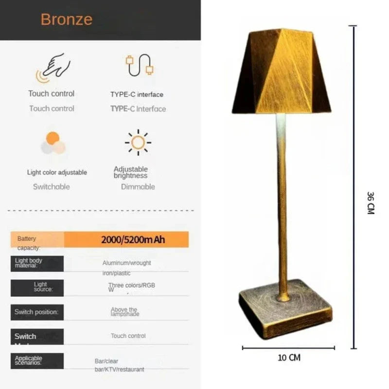 StarlightLamp - bezprzewodowa lampa biurkowa