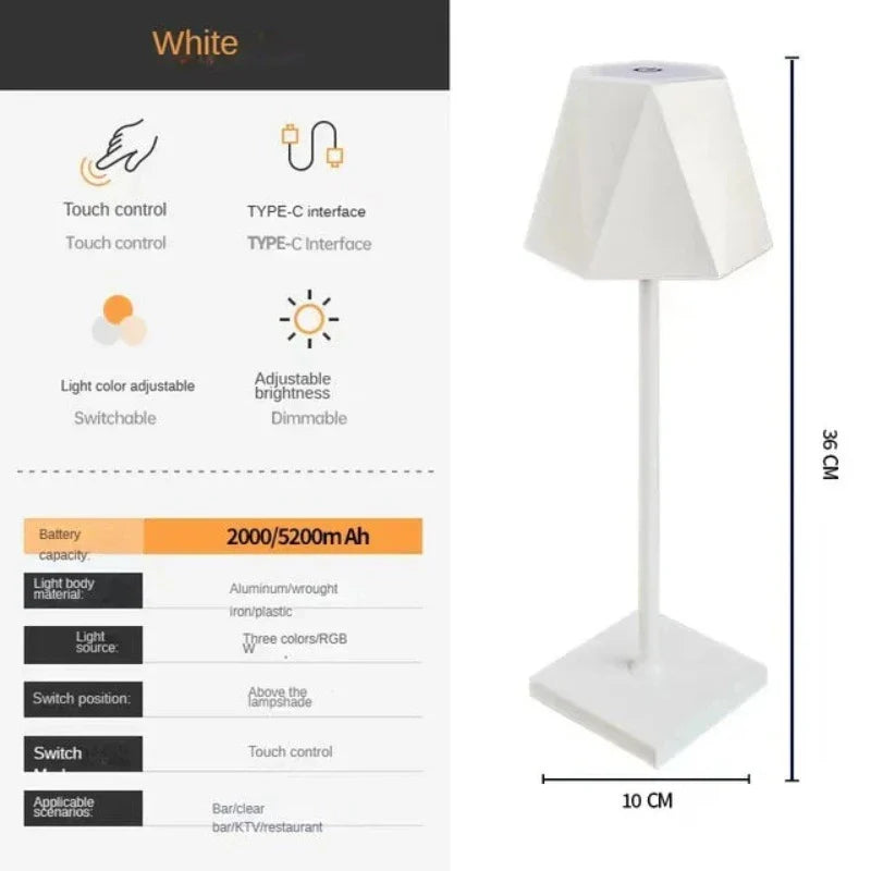 StarlightLamp - bezprzewodowa lampa biurkowa
