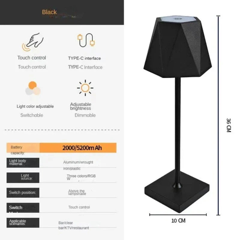 StarlightLamp - bezprzewodowa lampa biurkowa