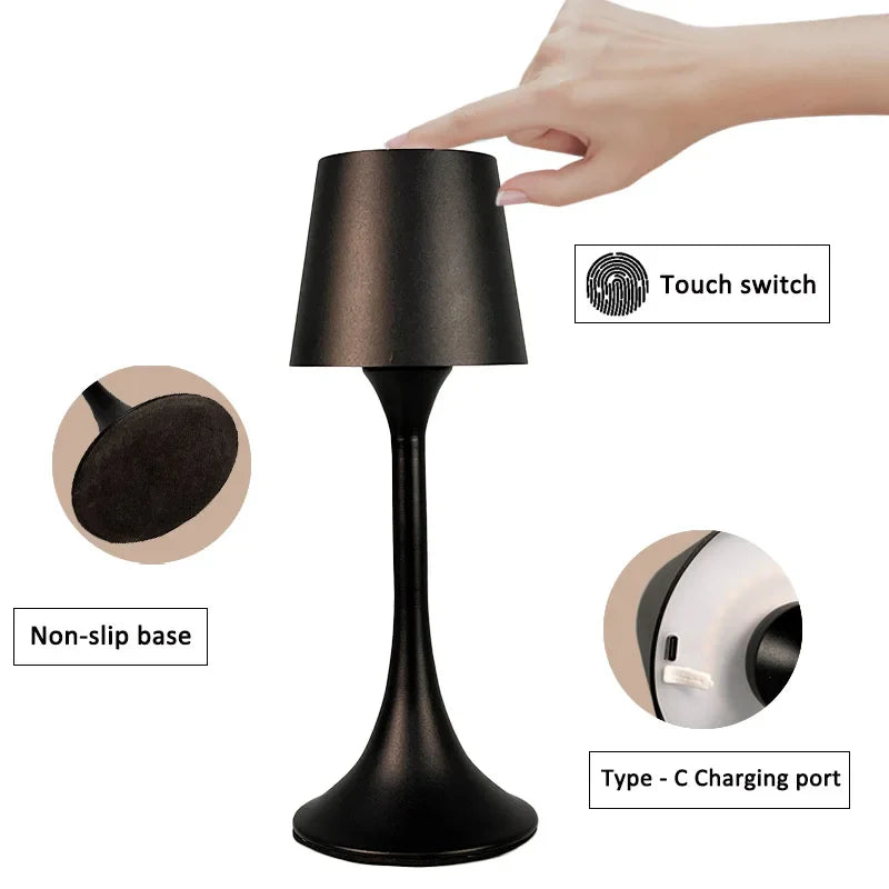 Shinechic - Lampa stołowa z lampką nocną