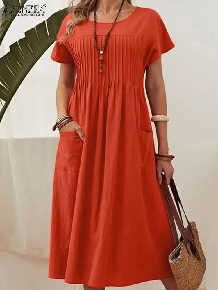 LB | Abigail sukienka midi w stylu vintage