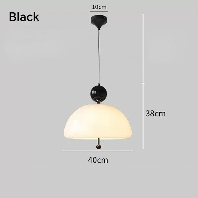 Retro - francuska lampa wisząca w stylu retro
