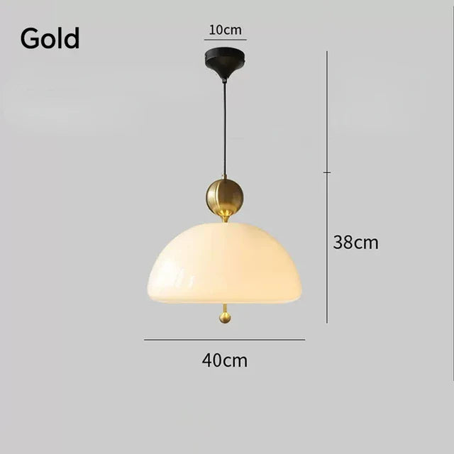 Retro - francuska lampa wisząca w stylu retro