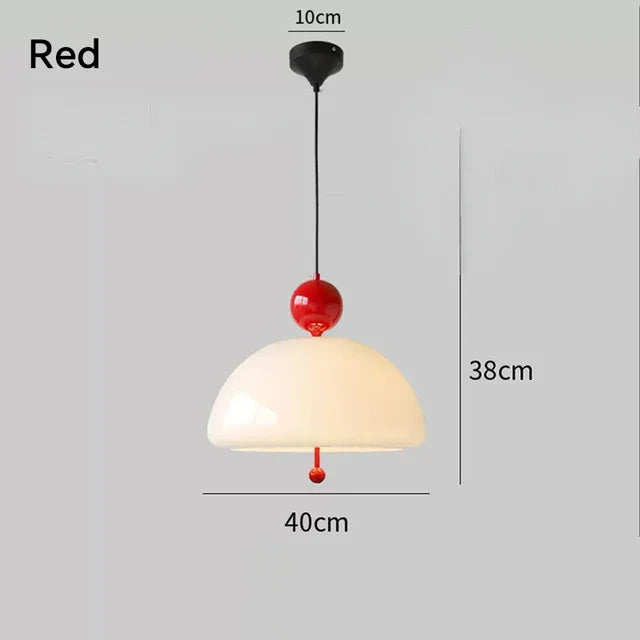 Retro - francuska lampa wisząca w stylu retro