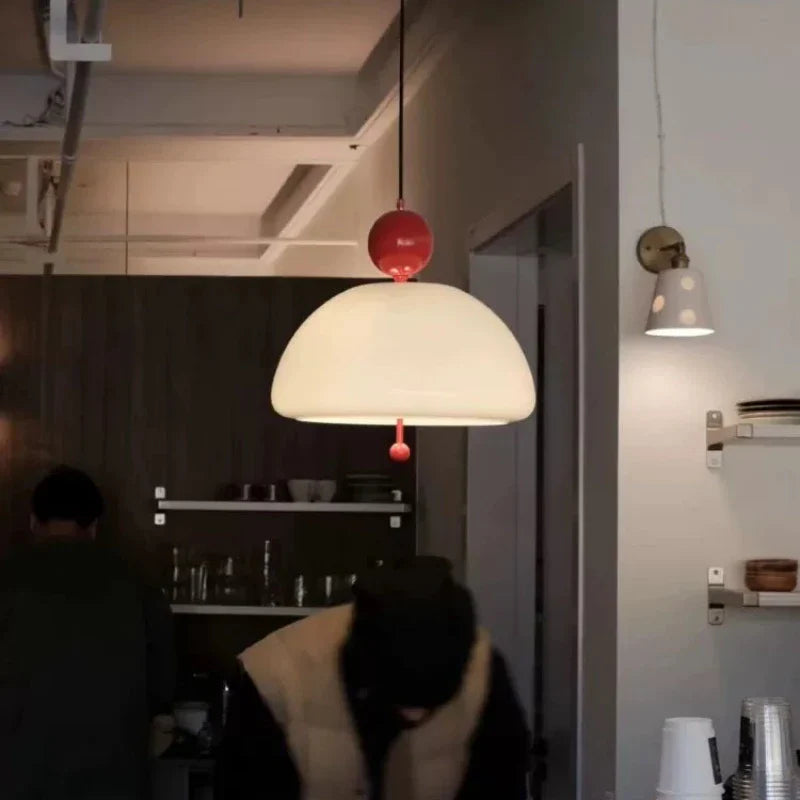 Retro - francuska lampa wisząca w stylu retro