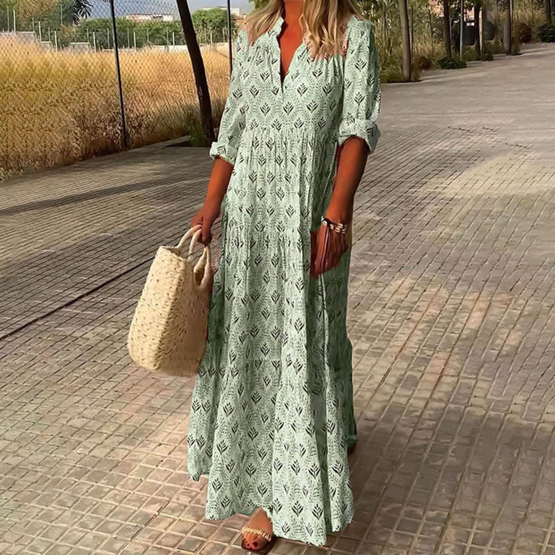 LB | Sukienka maxi boho