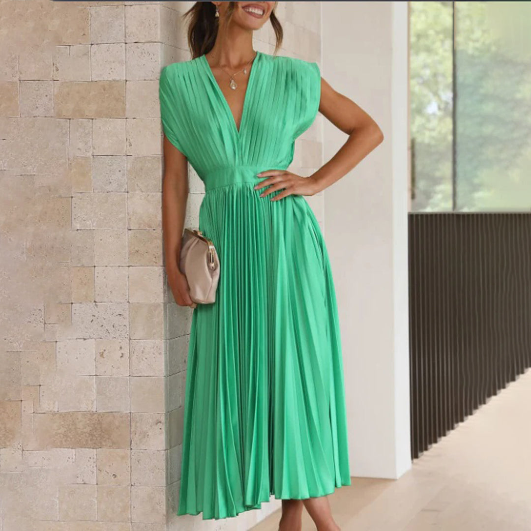 LB | Elegancka letnia sukienka maxi