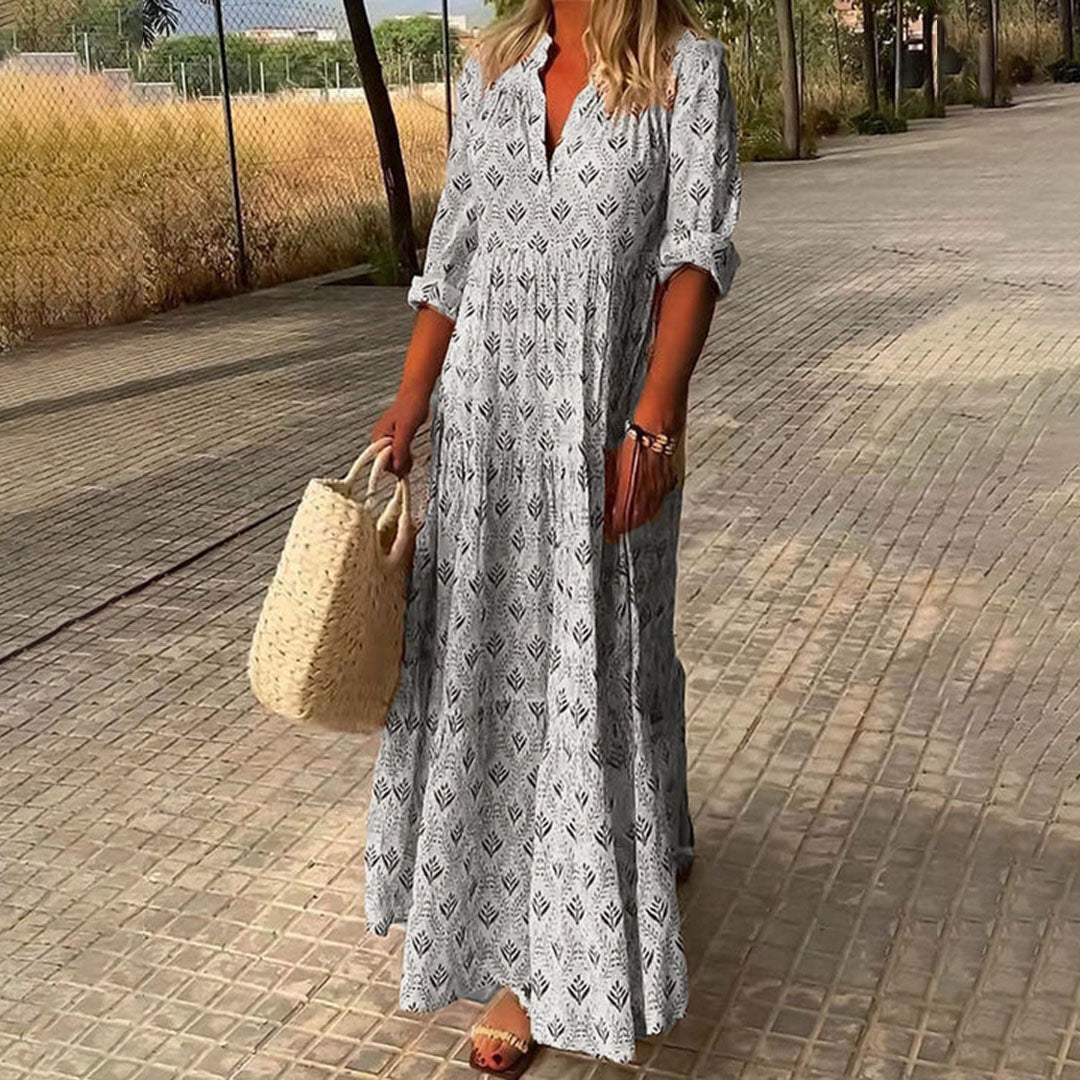 LB | Sukienka maxi boho