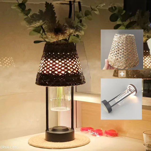 TrioGlow - Elegancka lampa dotykowa
