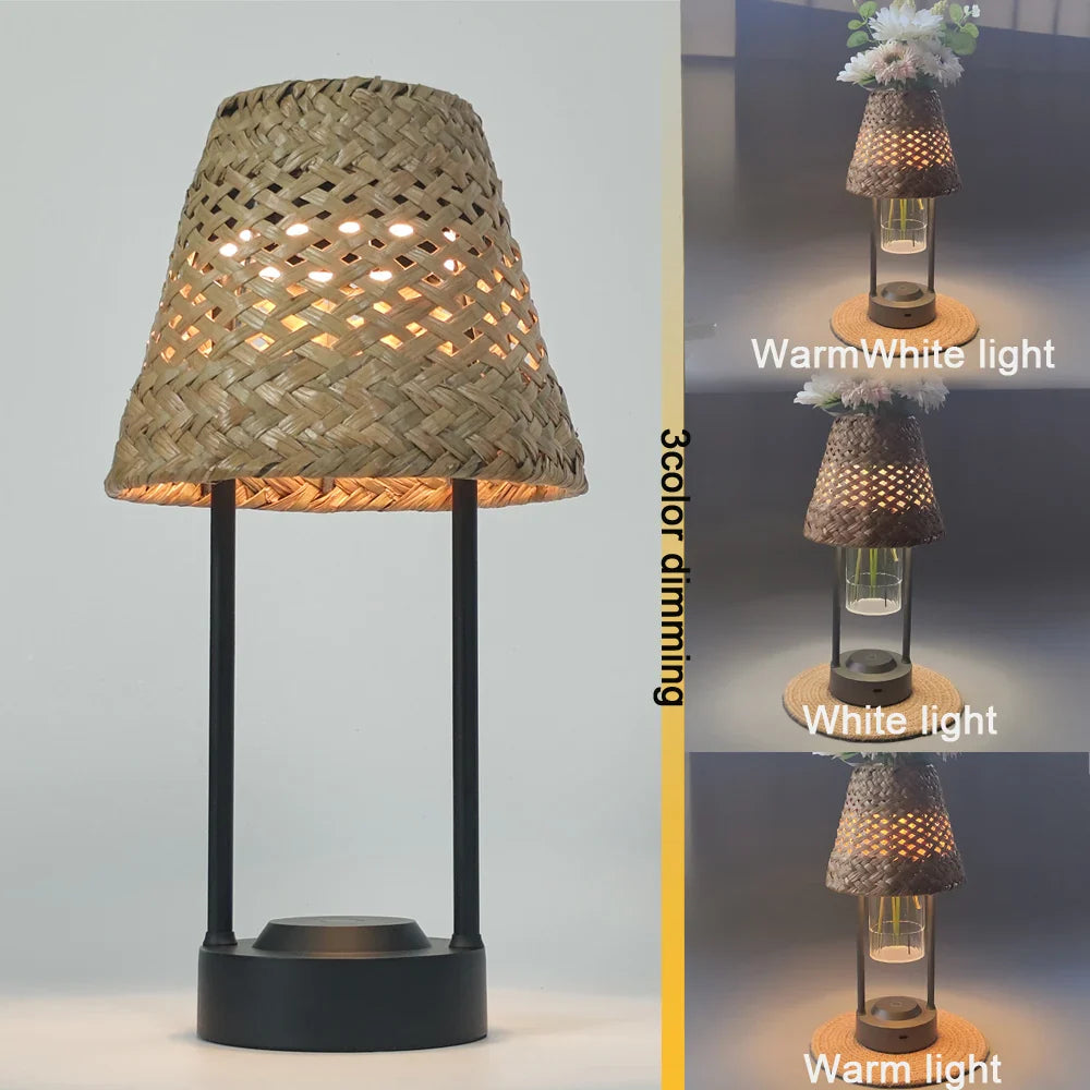 TrioGlow - Elegancka lampa dotykowa