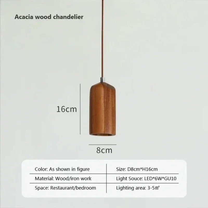 TimberEssence - lampa wisząca z drewna nordyckiego