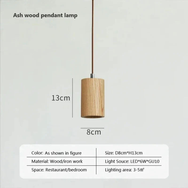 TimberEssence - lampa wisząca z drewna nordyckiego