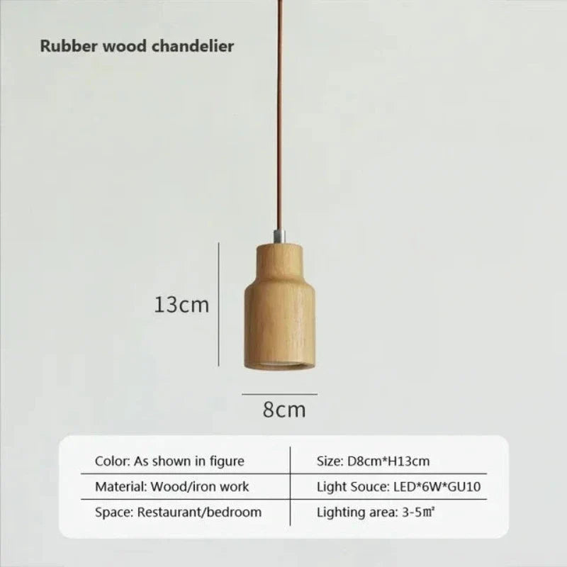 TimberEssence - lampa wisząca z drewna nordyckiego