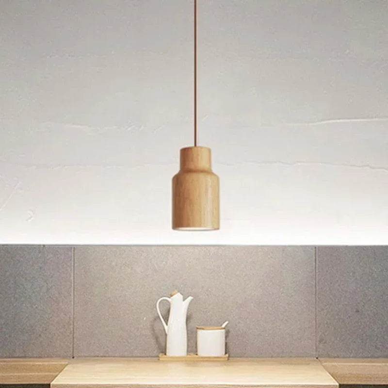 TimberEssence - lampa wisząca z drewna nordyckiego