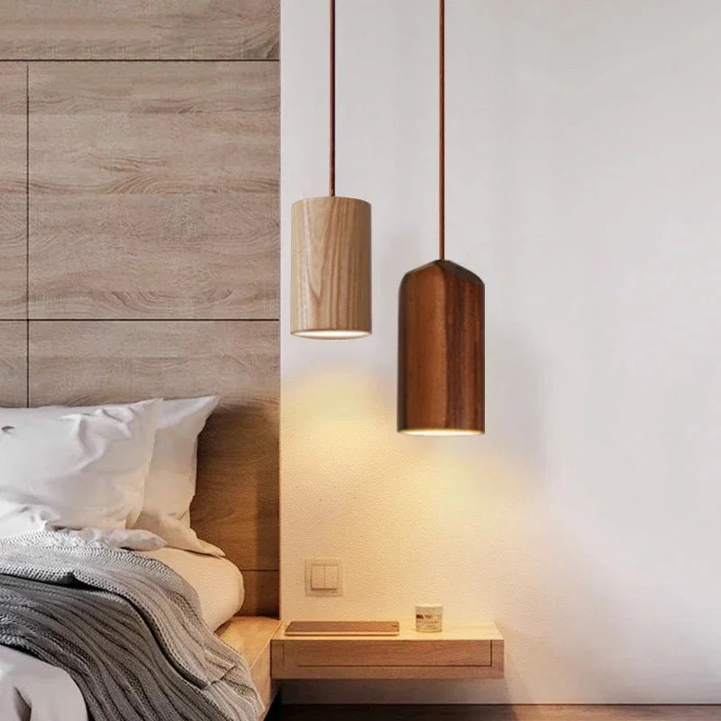 TimberEssence - lampa wisząca z drewna nordyckiego
