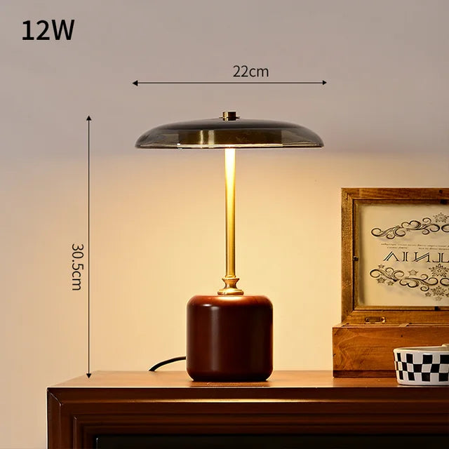 WoodAura - Luksusowa lampa grzybowa
