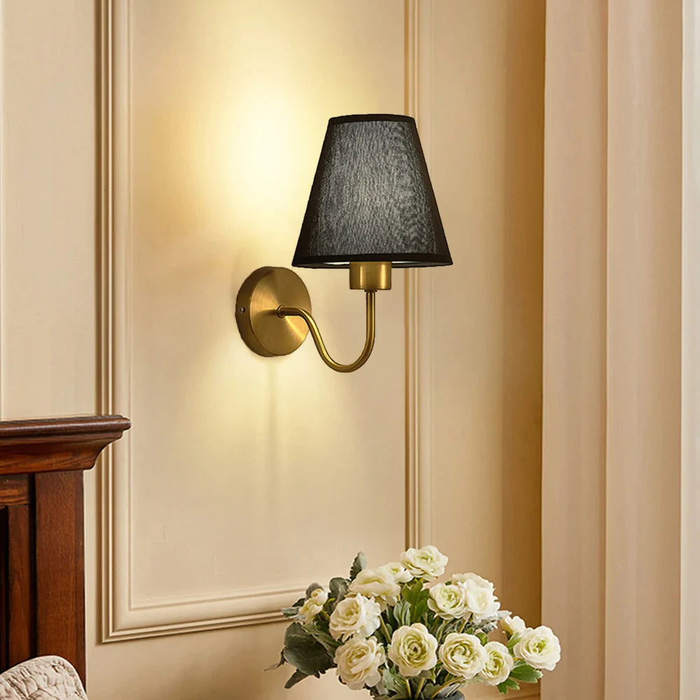 SoftGlow - lampa ścienna Retro Luxe