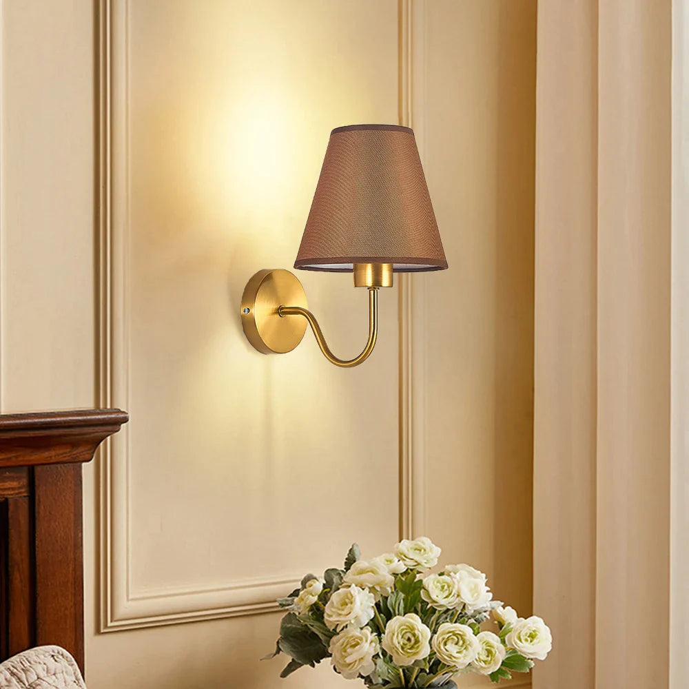 SoftGlow - lampa ścienna Retro Luxe