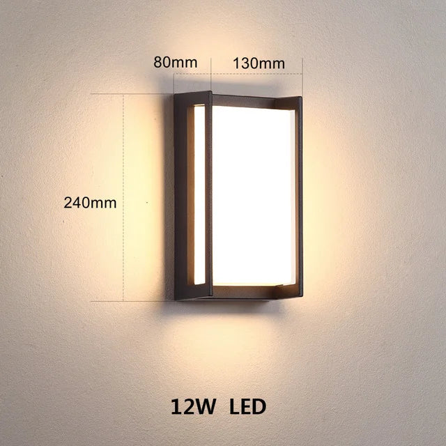 UrbanSpectra - Zewnętrzne lampy ścienne LED