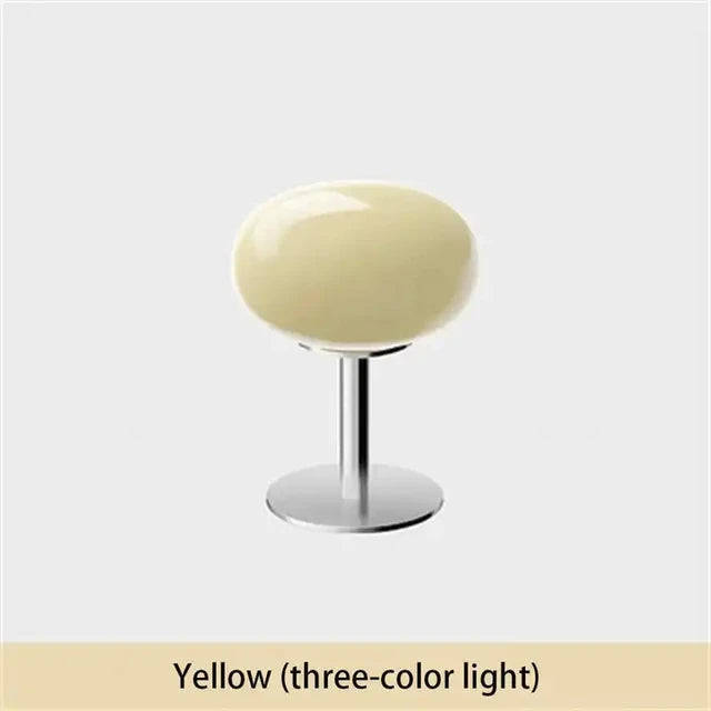 CreamPop - kremowa szklana lampa Lollipop