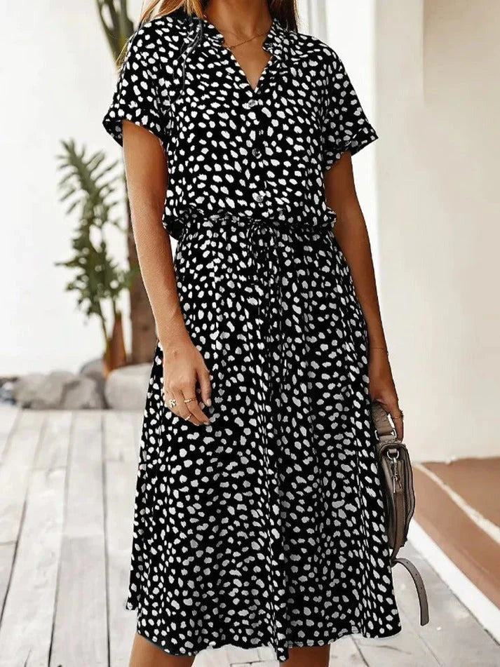 LB | Letnia sukienka midi w stylu boho