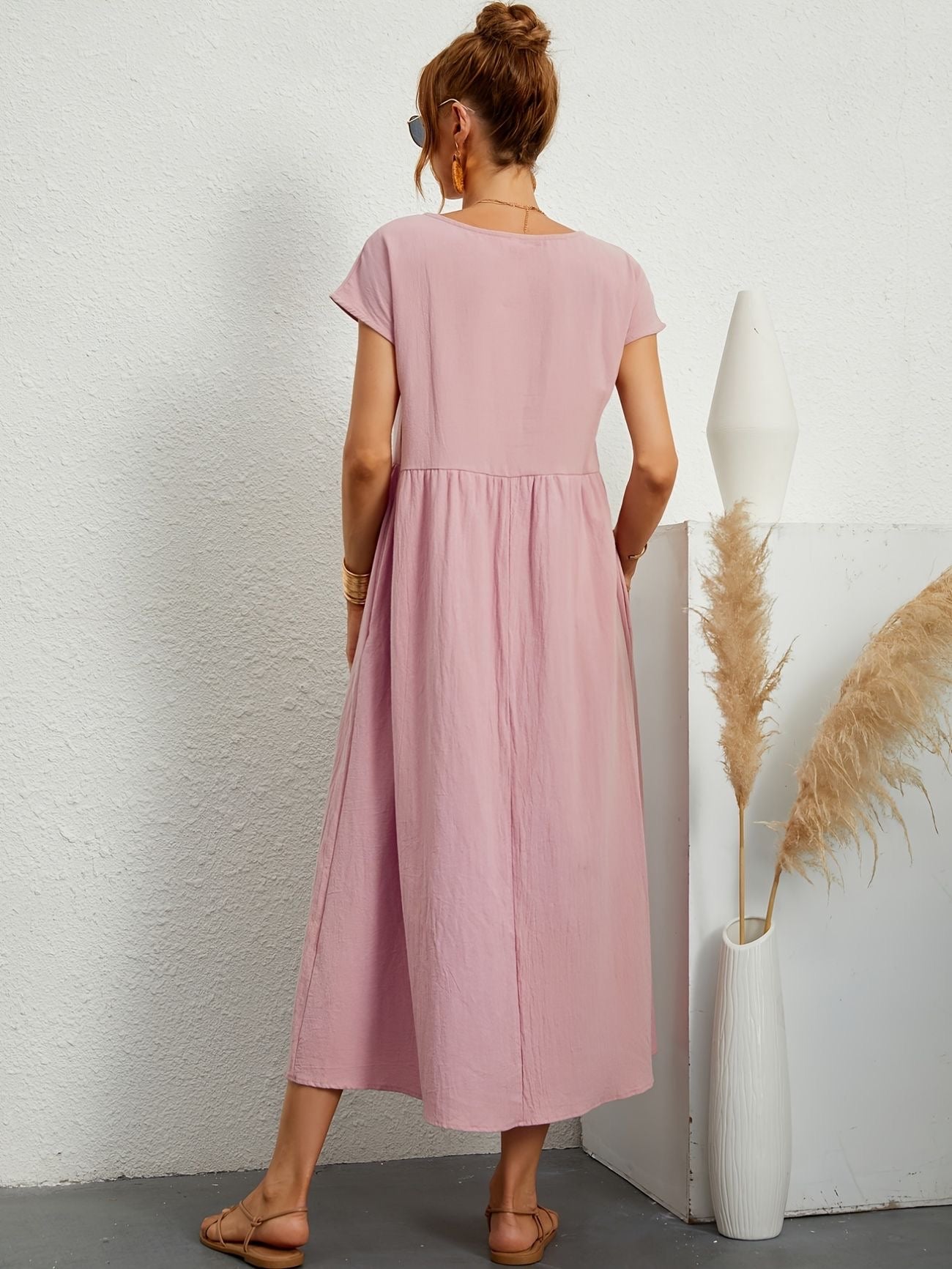 LB | Heike Airy sukienka maxi