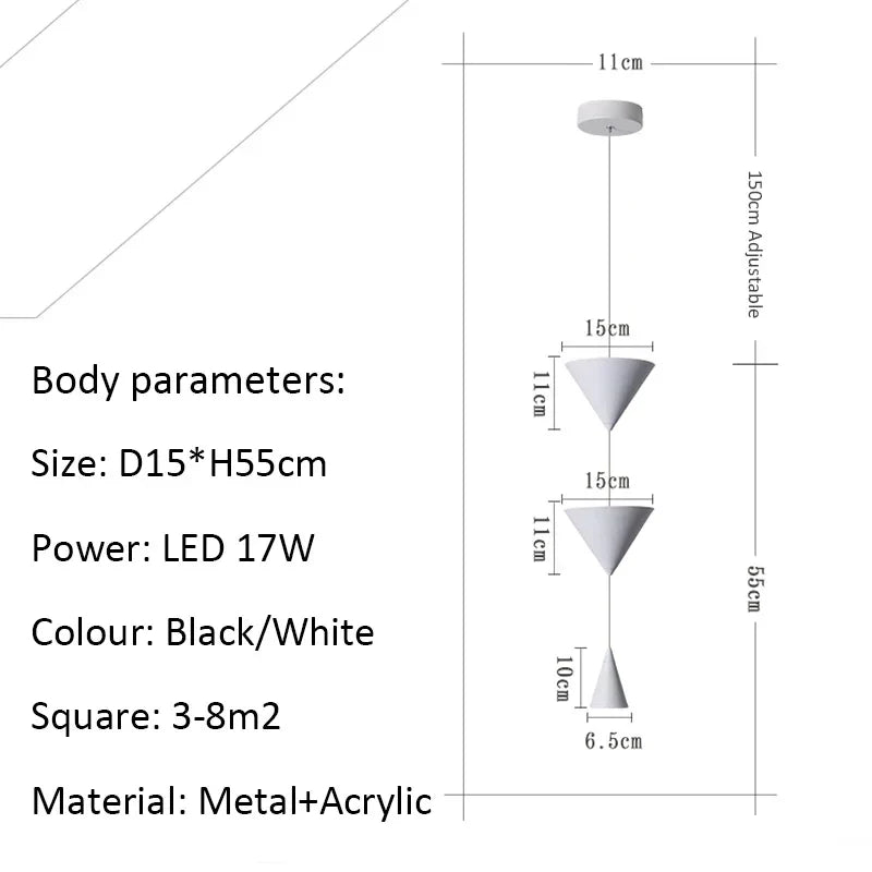 SleekMinimalistic - minimalistyczna lampa wisząca