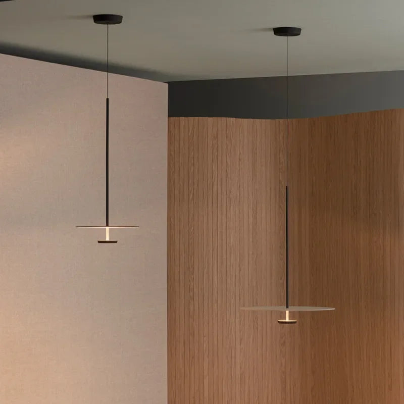 ChicCurve - Minimalistyczna lampa wisząca z pierścieniem