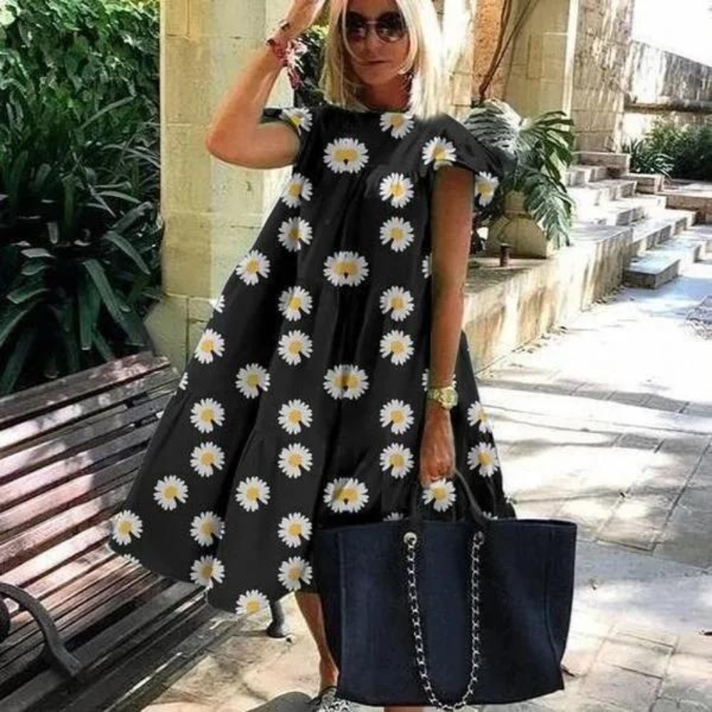 AS | Elegancka owalna sukienka