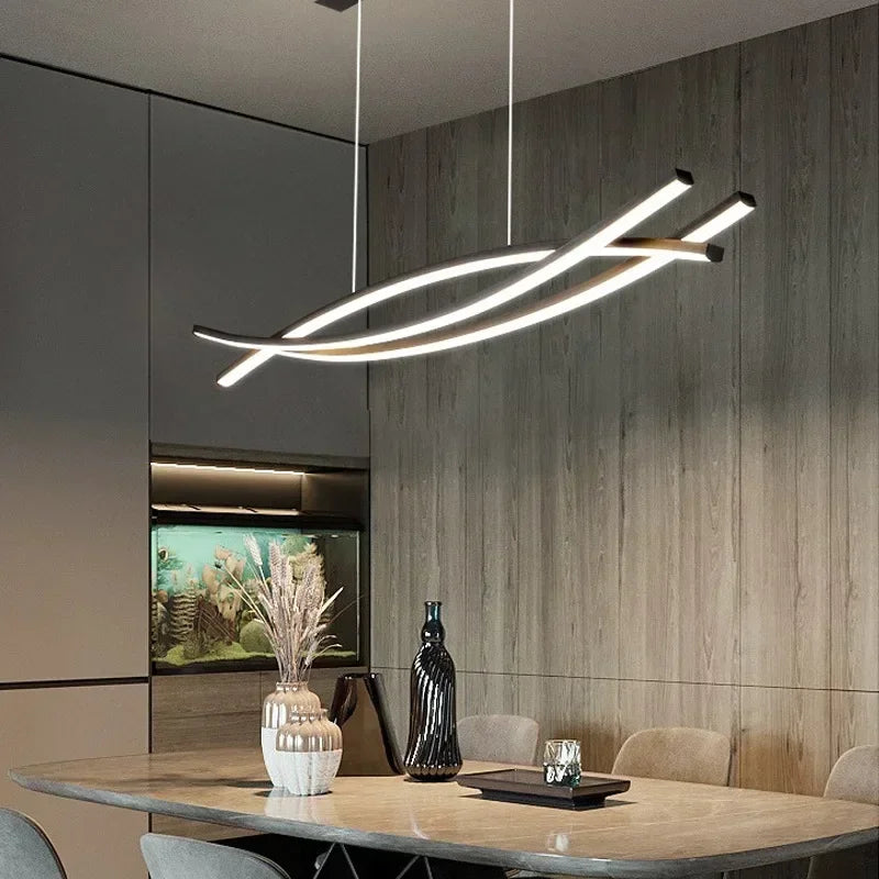 TimelessRetro - Aluminiowy żyrandol lampa wisząca