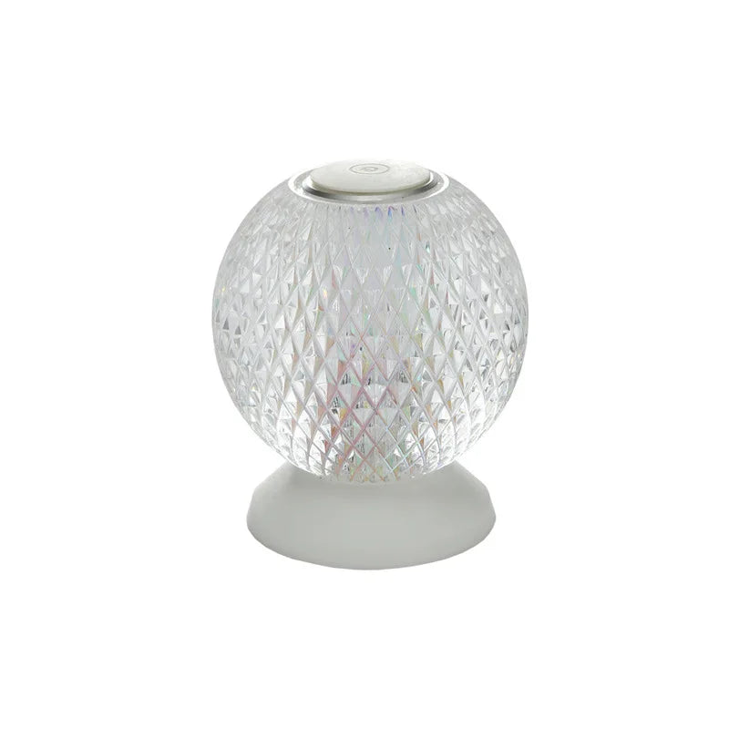 ModCrystal - nowoczesna bezprzewodowa kryształowa lampa stołowa