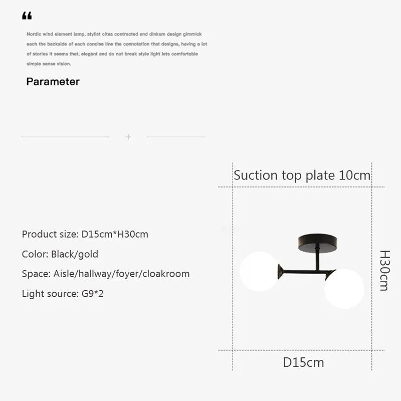 HeadBeam - lampa sufitowa Head