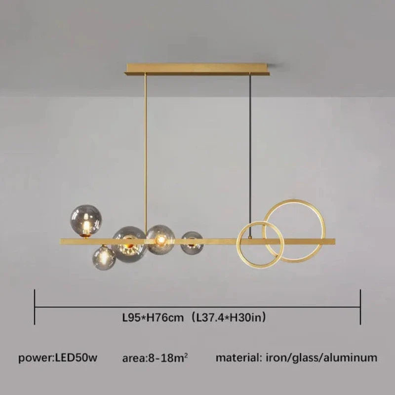 CityShine - Współczesna lampa wisząca do oświetlenia wnętrz