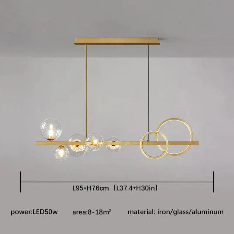 CityShine - Współczesna lampa wisząca do oświetlenia wnętrz