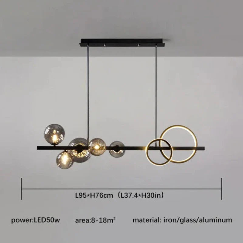 CityShine - Współczesna lampa wisząca do oświetlenia wnętrz