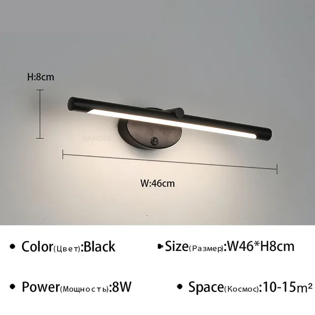 UltraLuxe - Nowoczesna lampa ścienna Led