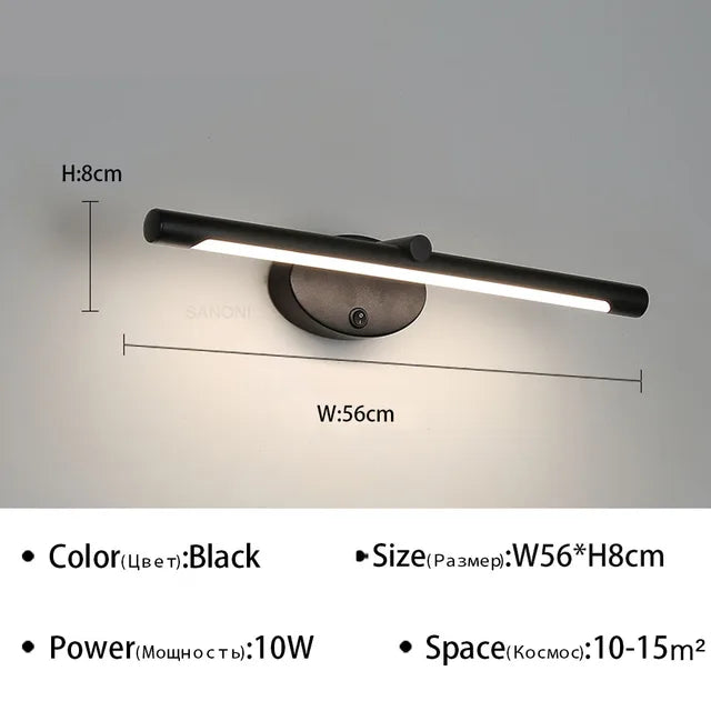 UltraLuxe - Nowoczesna lampa ścienna Led