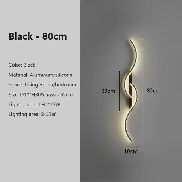 IronEssence - Minimalistyczna lampa ścienna