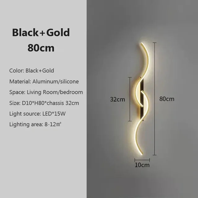 IronEssence - Minimalistyczna lampa ścienna
