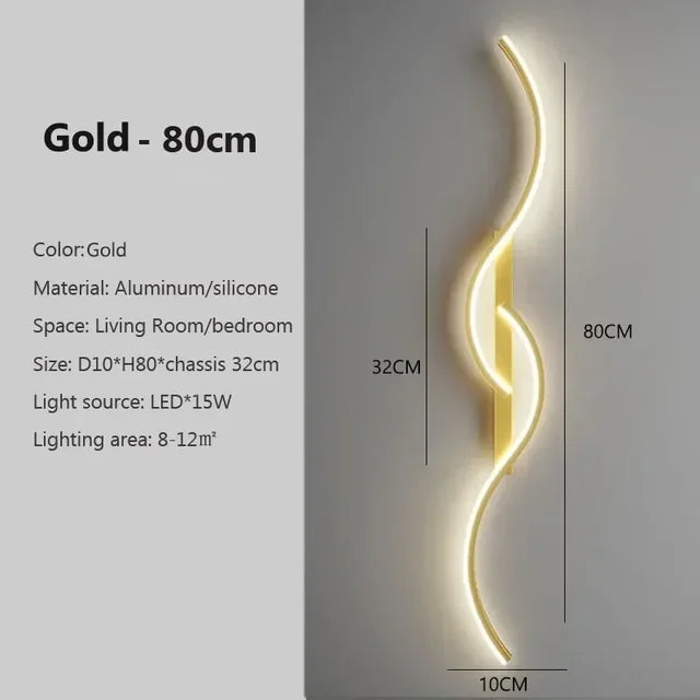 IronEssence - Minimalistyczna lampa ścienna