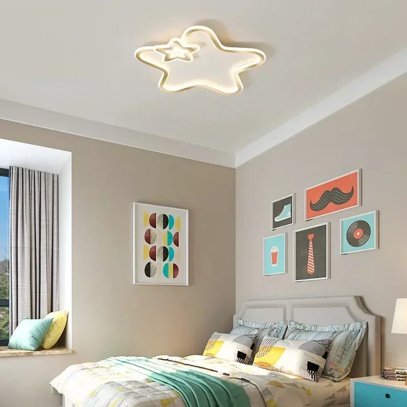 RadiantGlow - Nowoczesna lampa plafonowa Ster Led