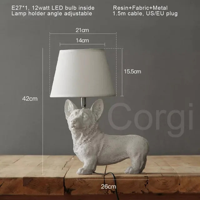 WoofGlow - lampa stołowa Puppy