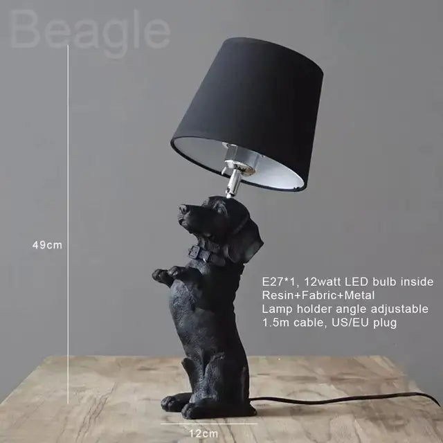 WoofGlow - lampa stołowa Puppy