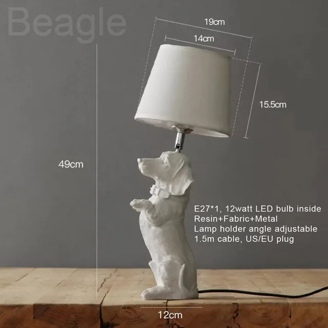 WoofGlow - lampa stołowa Puppy